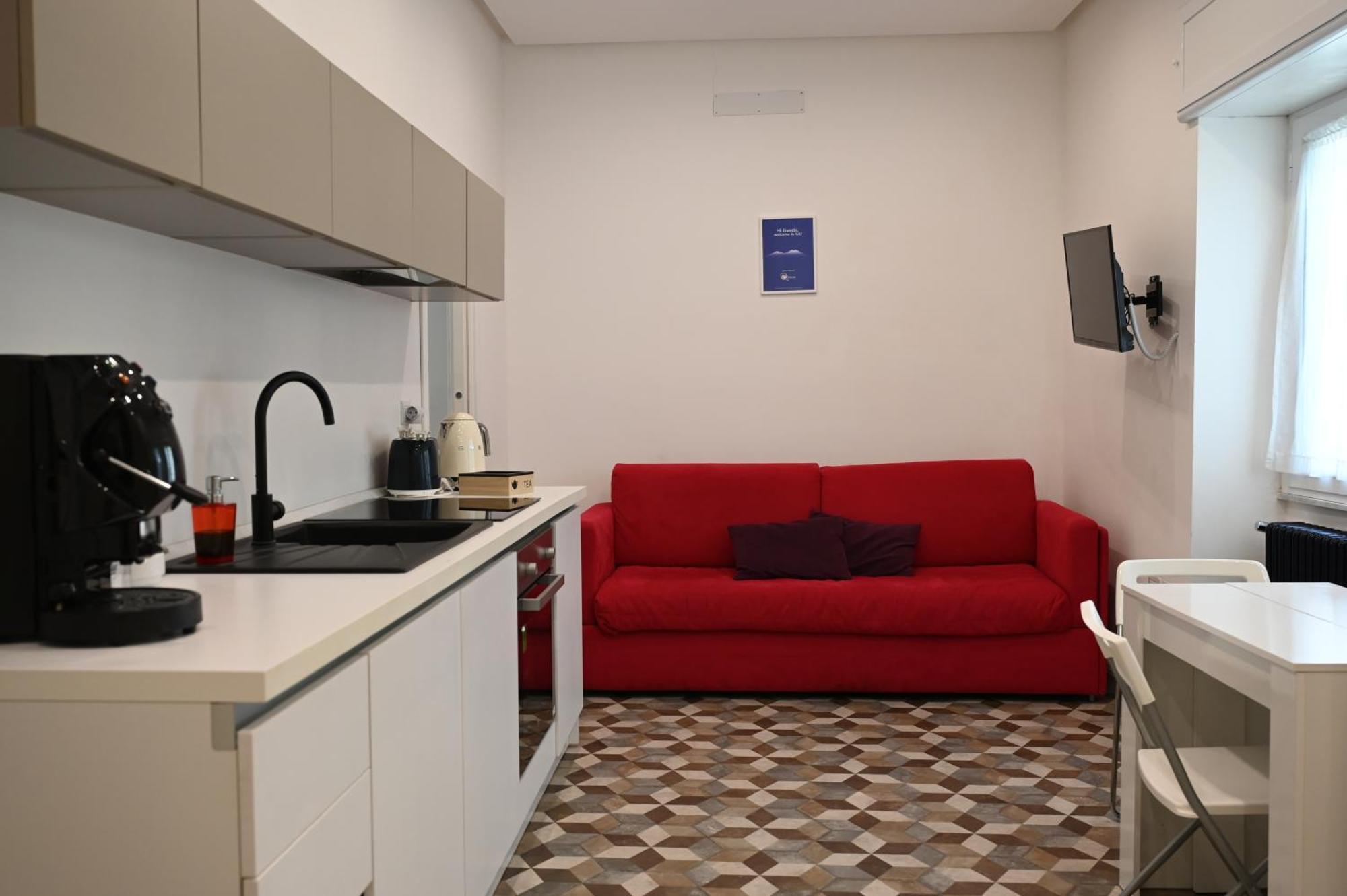 Qhouse Apartment Napoli Bagian luar foto