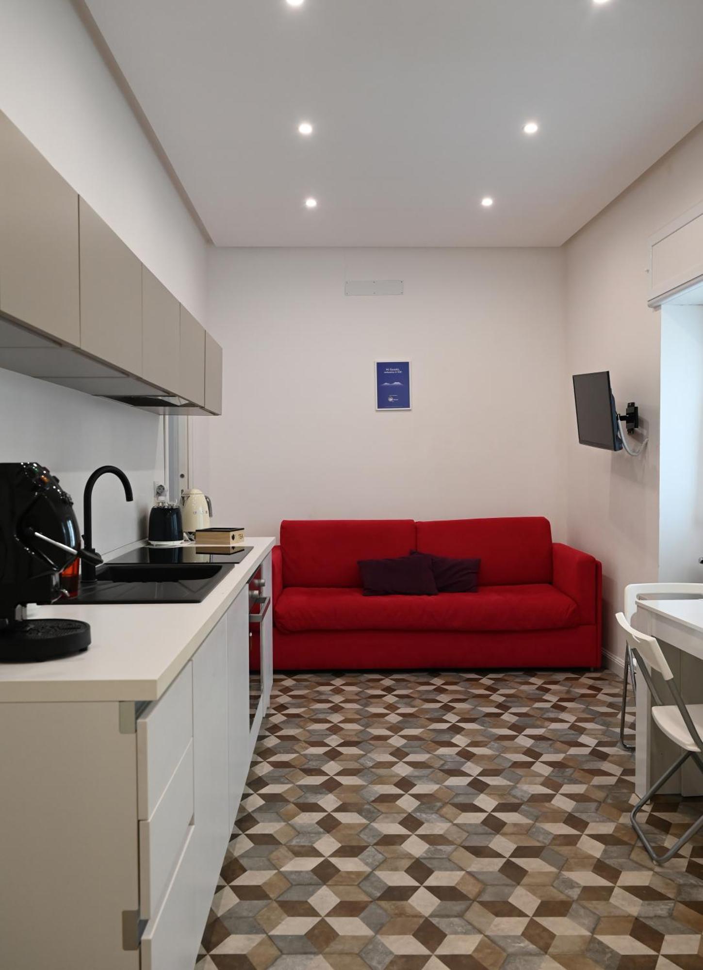 Qhouse Apartment Napoli Bagian luar foto